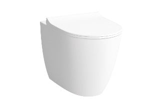 Vitra Sento Duvara Tam Dayalı Yerden Tek Klozet, 54 cm 5985B003-0090